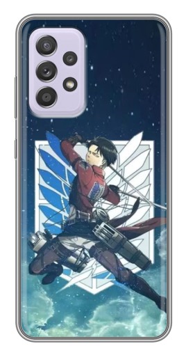 Чехол с печатью "Аккерман Леви" для Samsung Galaxy A52s 5G (A528)