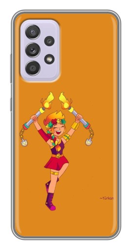 Чехол с печатью "Амбер ликует" для Samsung Galaxy A52s 5G (A528)