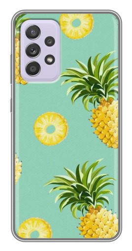 Силиконовый чехол с изображением "Ананасик" для Samsung Galaxy A52s 5G (A528)