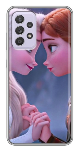Чехол с картинкой "Анна и Ельза" для Samsung Galaxy A52s 5G (A528)
