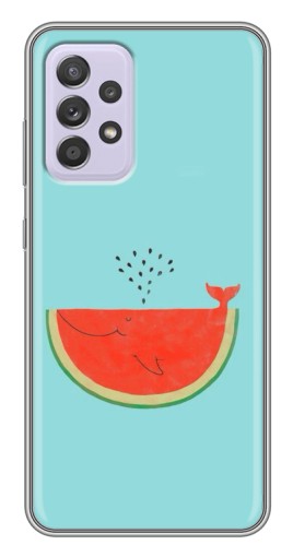 Чехол с принтом "Арбуз кит" для Samsung Galaxy A52s 5G (A528)