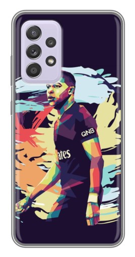 Чехол с картинкой "ART Mbappe" для Samsung Galaxy A52s 5G (A528)