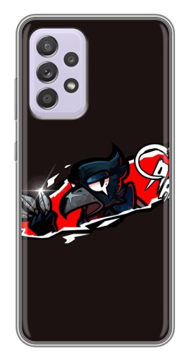 Силиконовый чехол с изображением "Ассасин Ворон" для Samsung Galaxy A52s 5G (A528)