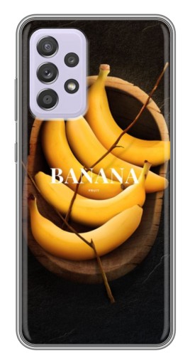 Силиконовый чехол с изображением "Banana" для Samsung Galaxy A52s 5G (A528)
