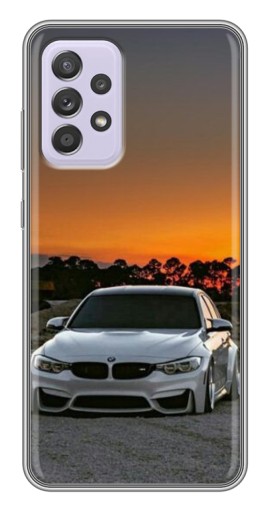 Чехол с картинкой "BMW белая" для Samsung Galaxy A52s 5G (A528)