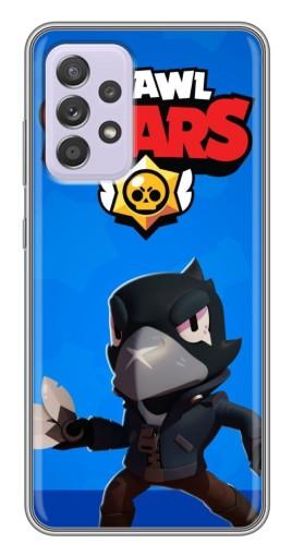 Чехол с печатью "Боевой Crow" для Samsung Galaxy A52s 5G (A528)