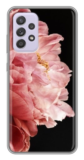 Силиконовый чехол с изображением "Большой пион " для Samsung Galaxy A52s 5G (A528)