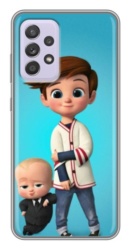 Чехол с картинкой "Boss and Boy" для Samsung Galaxy A52s 5G (A528)