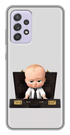 Чехол с печатью "Босс с чемоданом" для Samsung Galaxy A52s 5G (A528)