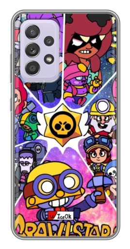 Чехол с печатью "Brawl заставка" для Samsung Galaxy A52s 5G (A528)