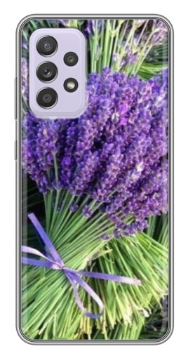 Силиконовый чехол с изображением "Букет лаванды" для Samsung Galaxy A52s 5G (A528)