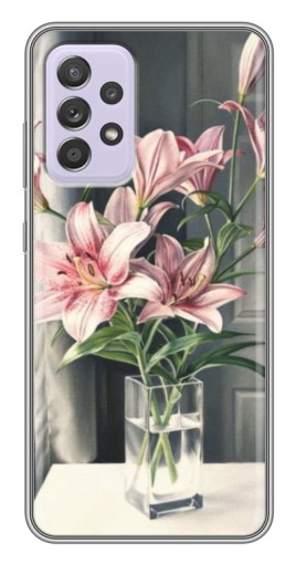 Чехол с картинкой "Букет лилии" для Samsung Galaxy A52s 5G (A528)