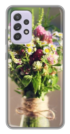 Силиконовый чехол с изображением "Букет полевых цветов" для Samsung Galaxy A52s 5G (A528)