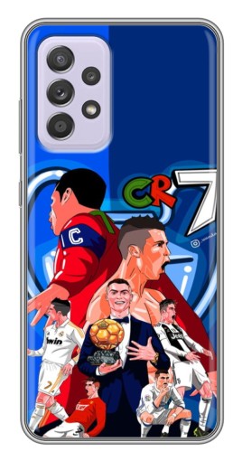 Чехол с печатью "CR7" для Samsung Galaxy A52s 5G (A528)