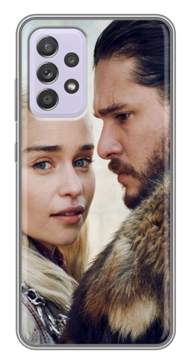 Чехол с печатью "Дейнерис и Сноу" для Samsung Galaxy A52s 5G (A528)
