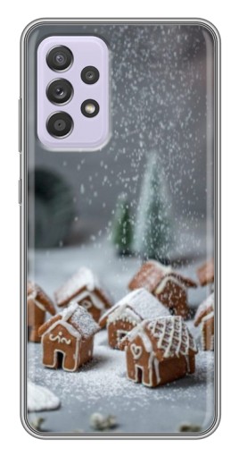 Чехол с принтом "Домики из пряников" для Samsung Galaxy A52s 5G (A528)