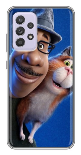 Чехол с принтом "Джо и кот" для Samsung Galaxy A52s 5G (A528)