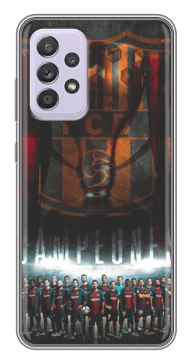 Силиконовый чехол с изображением "FCB Campeones" для Samsung Galaxy A52s 5G (A528)