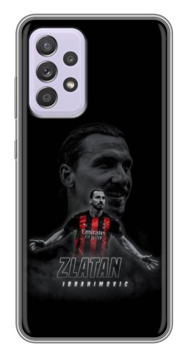 Силиконовый чехол с изображением "Ибрагимович в Милане" для Samsung Galaxy A52s 5G (A528)
