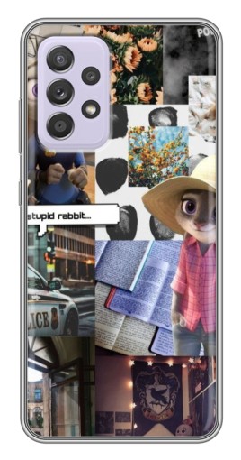 Чехол с печатью "Коллаж Джуди" для Samsung Galaxy A52s 5G (A528)