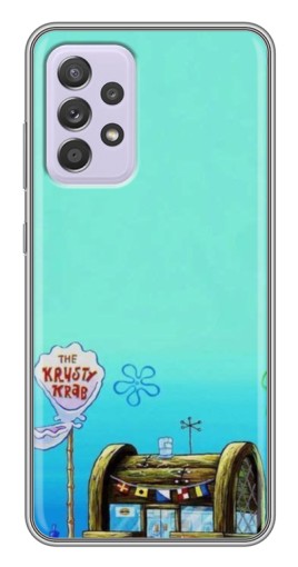 Чехол с картинкой "Krusty Krab" для Samsung Galaxy A52s 5G (A528)