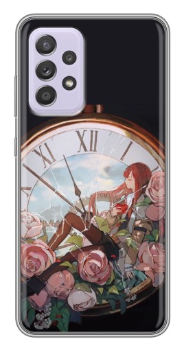 Чехол с принтом "Курису  в часах" для Samsung Galaxy A52s 5G (A528)