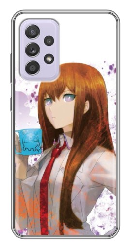 Чехол с печатью "Курису с чашкой" для Samsung Galaxy A52s 5G (A528)