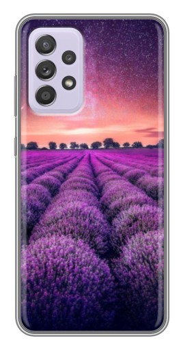 Силиконовый чехол с изображением "Лавандовое поле" для Samsung Galaxy A52s 5G (A528)