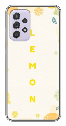 Чехол с принтом "Lemon" для Samsung Galaxy A52s 5G (A528)