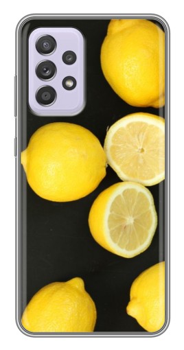 Чехол с печатью "Лимонный стиль" для Samsung Galaxy A52s 5G (A528)