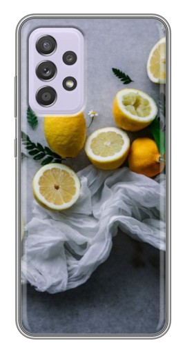 Чехол с печатью "Лимонное настроение" для Samsung Galaxy A52s 5G (A528)