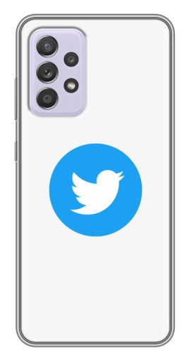 Чехол с принтом "Лого Твиттера" для Samsung Galaxy A52s 5G (A528)