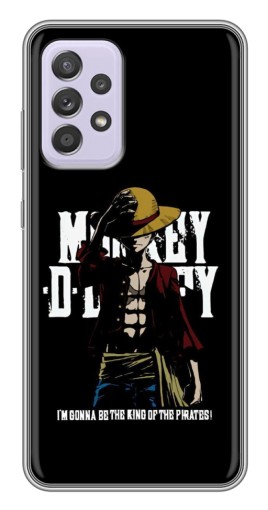 Чехол с картинкой "Манки в шляпе" для Samsung Galaxy A52s 5G (A528)