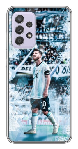 Чехол с принтом "Месси в Аргентине" для Samsung Galaxy A52s 5G (A528)