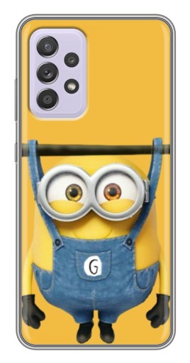 Силиконовый чехол с изображением "Миньон повис" для Samsung Galaxy A52s 5G (A528)