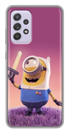 Чехол с печатью "Миньон с мечом" для Samsung Galaxy A52s 5G (A528)