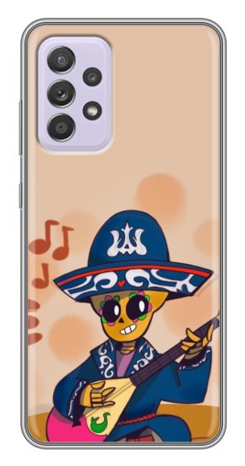 Чехол с картинкой "Музыкант Poco" для Samsung Galaxy A52s 5G (A528)