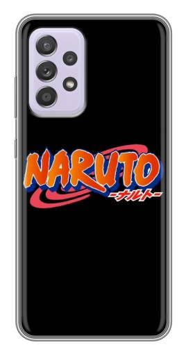 Чехол с картинкой "Надпись Naruto" для Samsung Galaxy A52s 5G (A528)