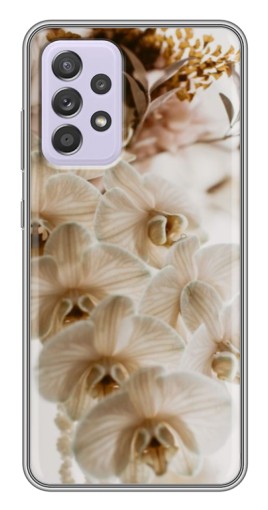 Силиконовый чехол с изображением "Нежная орхидея" для Samsung Galaxy A52s 5G (A528)