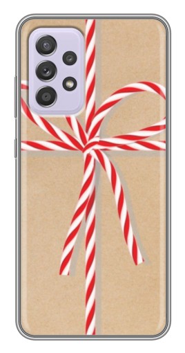 Чехол с картинкой "Новогодний подарок" для Samsung Galaxy A52s 5G (A528)