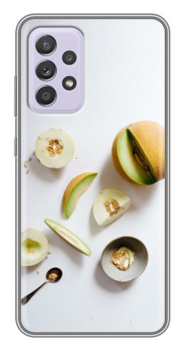 Чехол с картинкой "Обед из дынь" для Samsung Galaxy A52s 5G (A528)