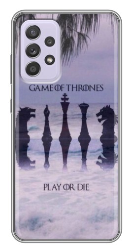 Чехол с принтом "Play or Die" для Samsung Galaxy A52s 5G (A528)