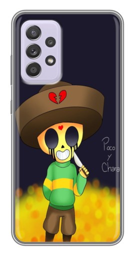 Чехол с картинкой "Poco y Chara" для Samsung Galaxy A52s 5G (A528)