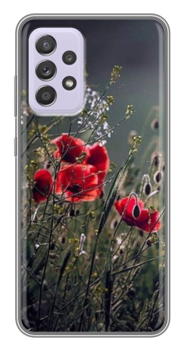 Чехол с картинкой "Поле цветов" для Samsung Galaxy A52s 5G (A528)