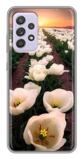Чехол с картинкой "Поле тульпанов " для Samsung Galaxy A52s 5G (A528)