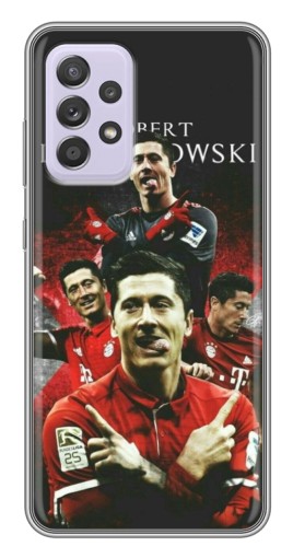 Чехол с картинкой "Польский футболист" для Samsung Galaxy A52s 5G (A528)