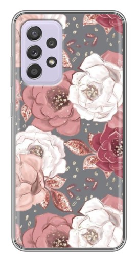 Чехол с картинкой "Рисунок розы" для Samsung Galaxy A52s 5G (A528)