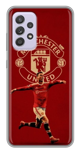 Чехол с печатью "Ronaldo в МЮ" для Samsung Galaxy A52s 5G (A528)