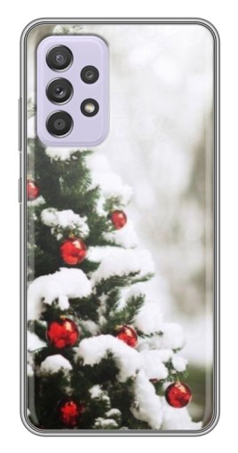 Силиконовый чехол с изображением "Рождественская елка" для Samsung Galaxy A52s 5G (A528)