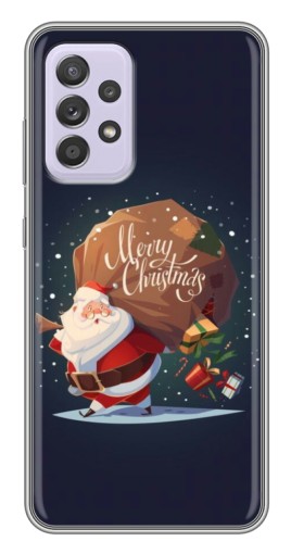 Чехол с печатью "Санта с подарками" для Samsung Galaxy A52s 5G (A528)